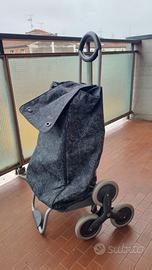 Carrellino Gimi con ruote per la spesa