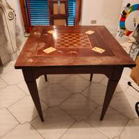 tavolo da gioco vintage