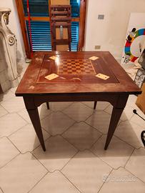 tavolo da gioco vintage