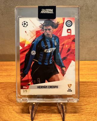 Hernàn Crespo Limited Edition Topps 2/5