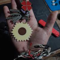 portachiavi girasole 