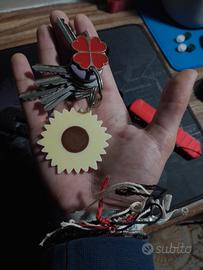 portachiavi girasole 