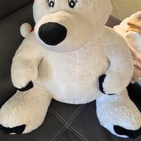 peluche orso bianco