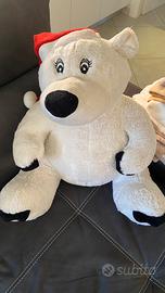 peluche orso bianco