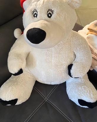 peluche orso bianco