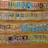 Lotto carte pokemon set base 1999