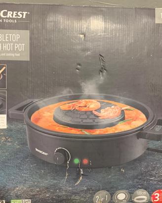 Grill da tavolo + funzione cottura