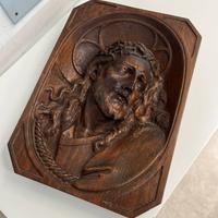 Gesù in Legno Massello Scolpito