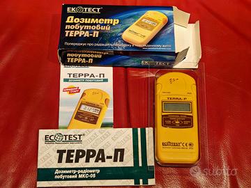 Contatore Geiger Dosimetro Terra-P Come Nuovo