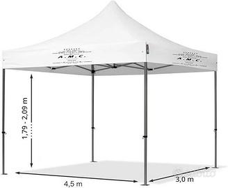 Gazebo professionale 3x3 m – ancora imballati