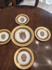Set Piatti Fabergé Fine China - Collezione Uova 