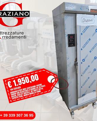 CELLA/STUFA LIEVITAZIONE inox ESPOSTO FIERA