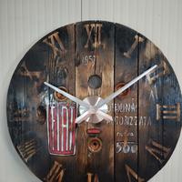 orologio in legno FIAT 