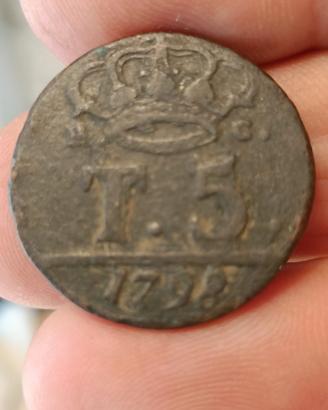moneta Tornesi 1798