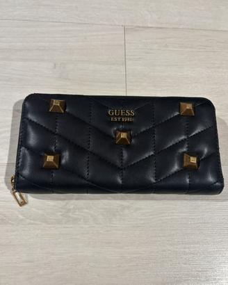 Portafoglio con borchie Guess