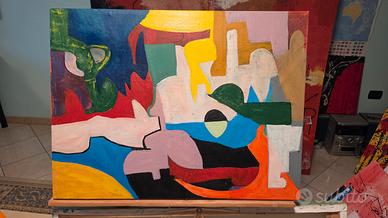 dipinto astratto 60x80 cm