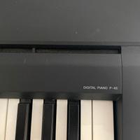 Pianoforte digitale yamaha P45