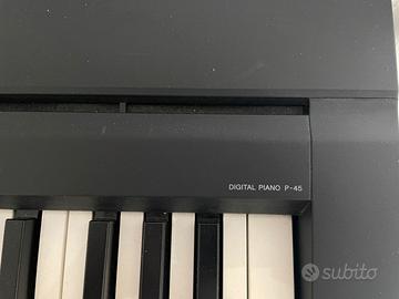 Pianoforte digitale yamaha P45