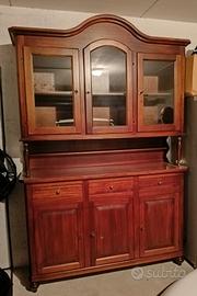 Credenza Cristalliera Arte Povera