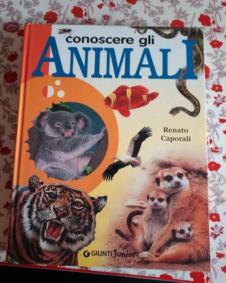 libro conoscere gli animali 