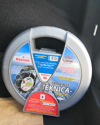 Catene da neve Teknica (Rhutten) 9mm