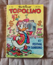 Fumetto vintage Topolino anni 90