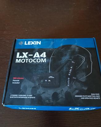 interphon moto lx A4 motocom