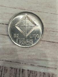 Moneta Repubblica italiana Marconi MB
