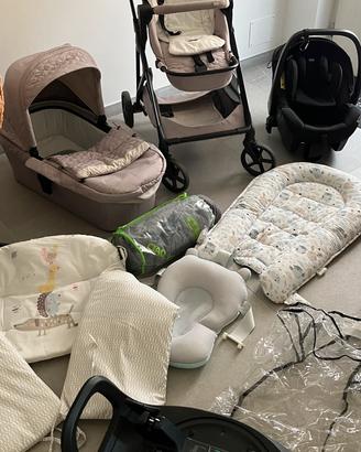 Trio chicco completo con accessori