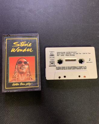 Musicassetta steve wonder hotter than july