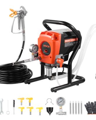 Spruzzatore Airless per Vernice con Supporto 900 W