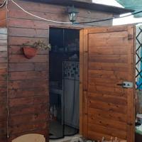 Casetta legno da giardino o campeggio già smontata