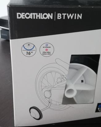 Rotelle bici bambino 16" Decathlon B'Twin