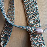 Tre coppie di Embrasse intrecciati bicolore