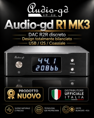 DAC R2R R1 MK3 Audio-gd