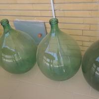 Damigiana vintage vetro