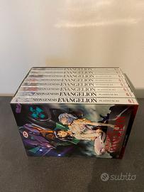 Neon Genesis Evangelion 8 dvd box collezione