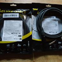 2 cavi jack/xlr maschio non usati