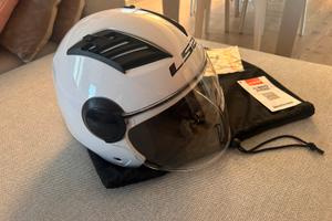 Casco Casco LS2  taglia M. Bianco