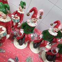13 addobbi statue natalizi soggetto il circo