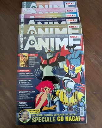 Anime Cult, primi 7 numeri