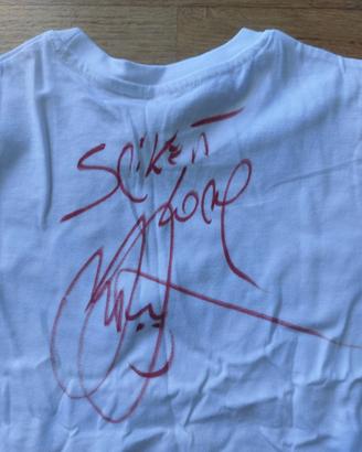 Autografo Andrea Lucchetta t-shirt F.I.P. 7/8 anni
