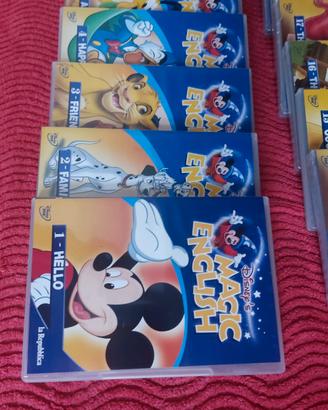 Disney Magic English - 25 DVD  17 ancora sigillati