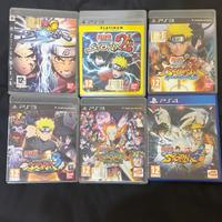 serie completa naruto ultimate ninja storm ps3 ps4