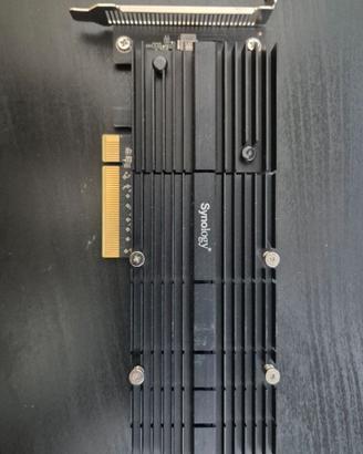 Scheda Synology M2D20 Adattatore PCIe Dual NVMe