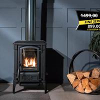 Stufa a Legna Ghisa 6,5KW A+ SPEDIZIONE GRATUITA