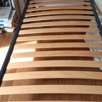 Letto singolo 200x95 cm + doghe + materasso