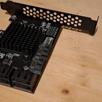 Scheda espansione PCIe a SATA 8x