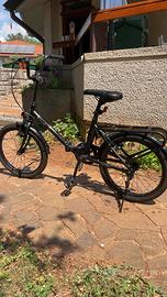 Bici pieghevole Be Bikes nera