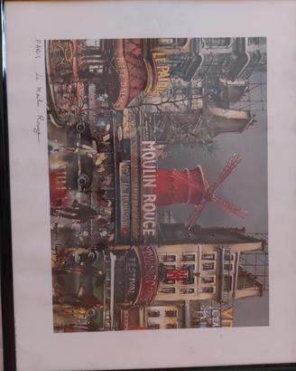 Quadro la moulin rouge